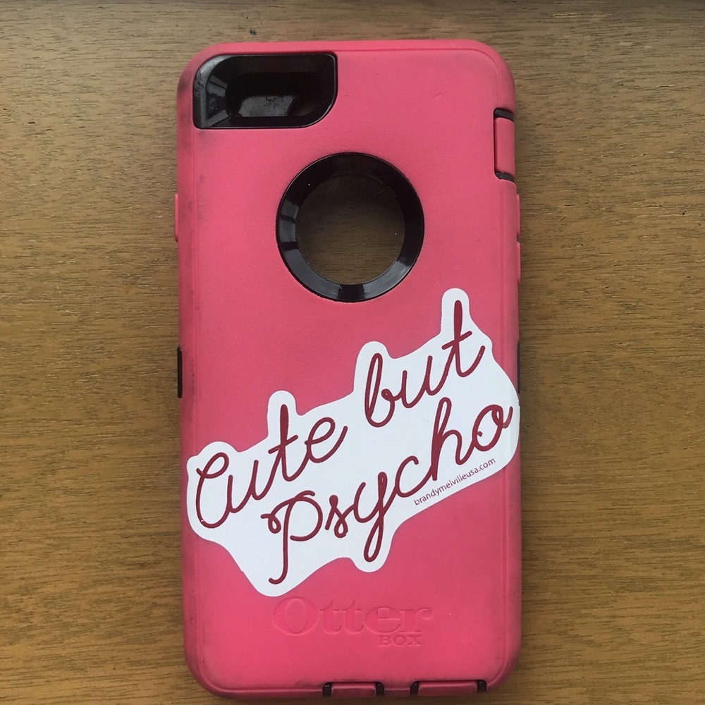 Otter box pink iPhone 6 case